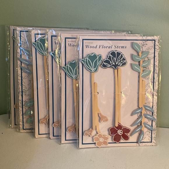 Crescent Enterprise Wood Flower Stems - Picture 2 of 7